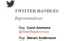 Illinois Representatives Twitter Handles
