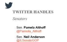 Illinois Senator Twitter Handles