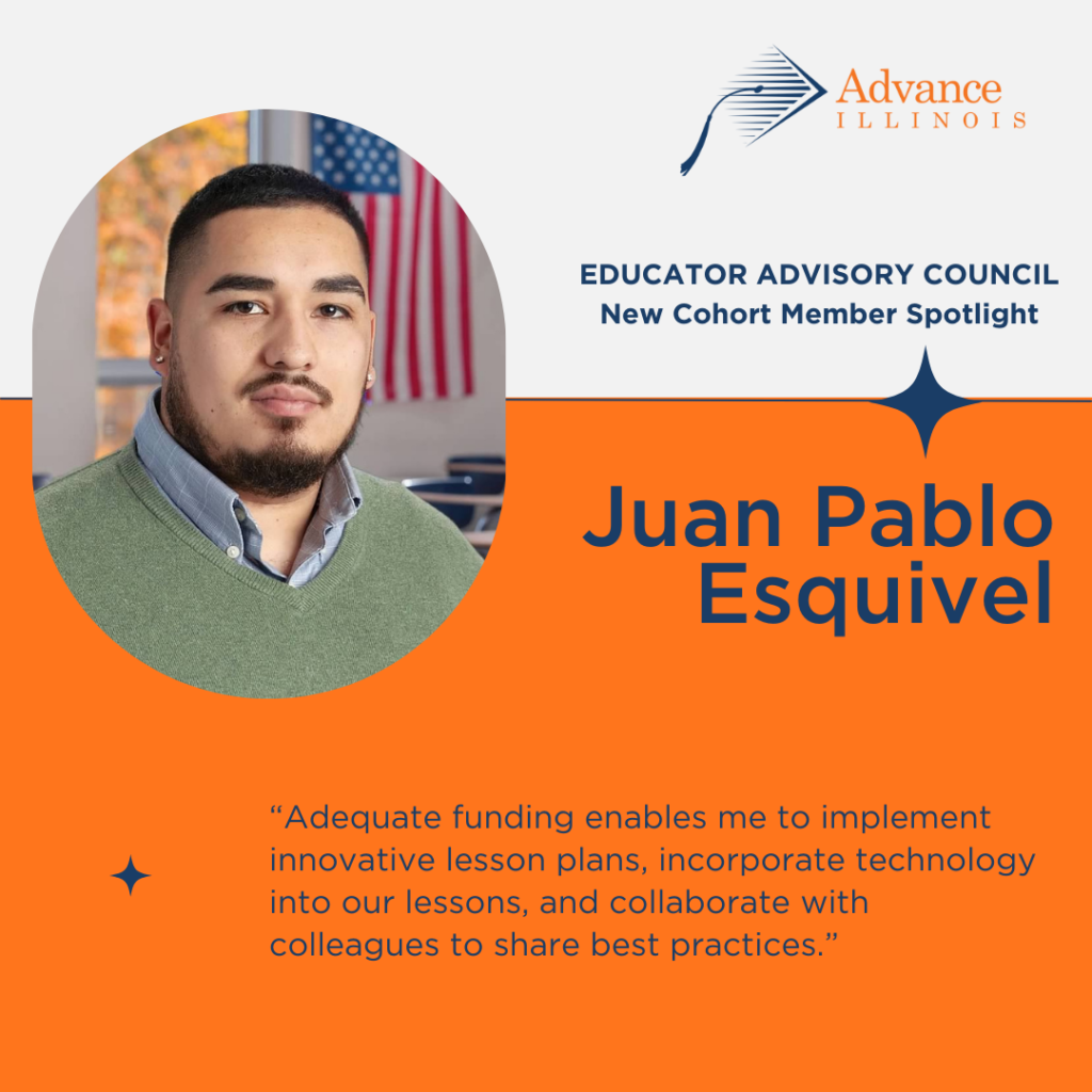 New Cohort Member Spotlight: Juan Pablo Esquivel – Funding Illinois’ Future
